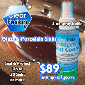 Clear Fuson V sink