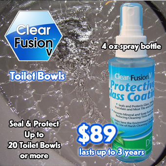 Clear Fuson V toilet