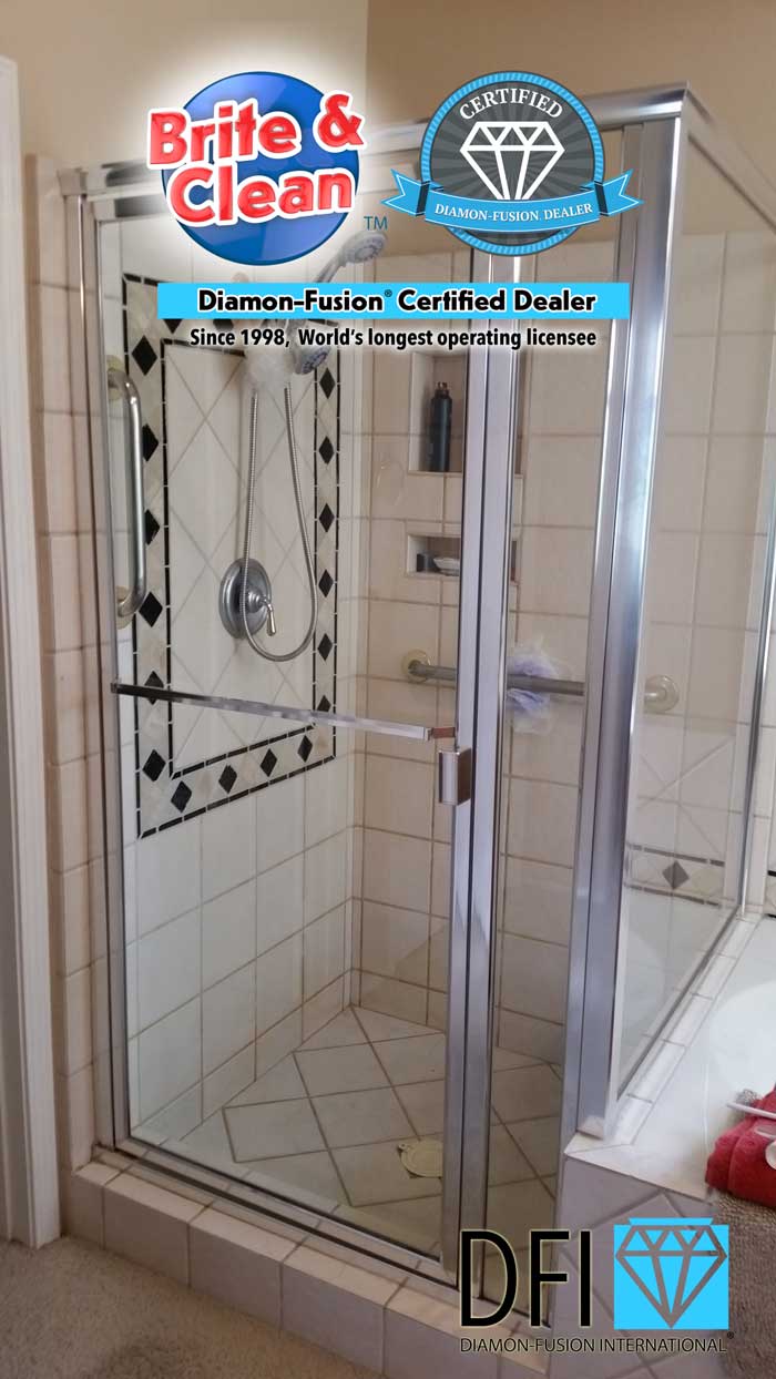 Diamon-Fusion® Coachella Valley shower doors