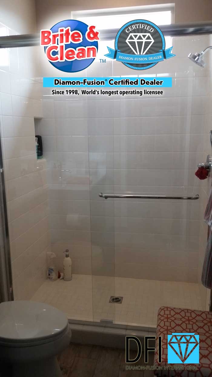 Diamon-Fusion® Coachella Valley shower doors