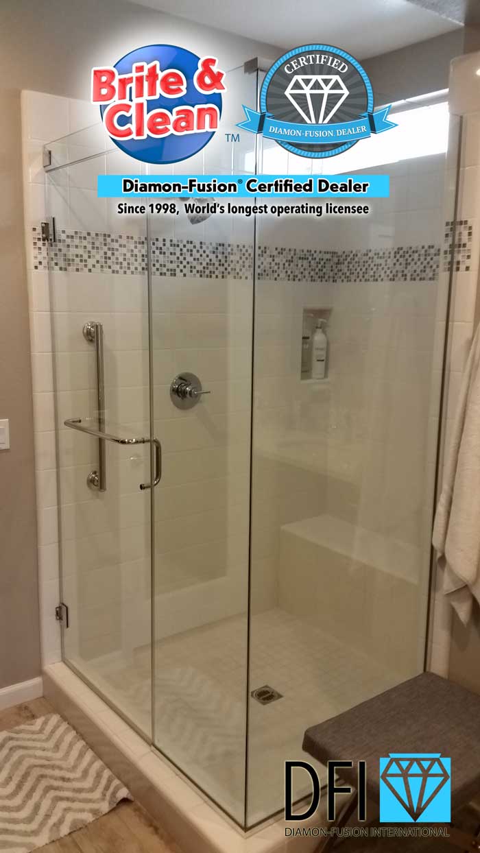 Diamon-Fusion® Coachella Valley shower doors