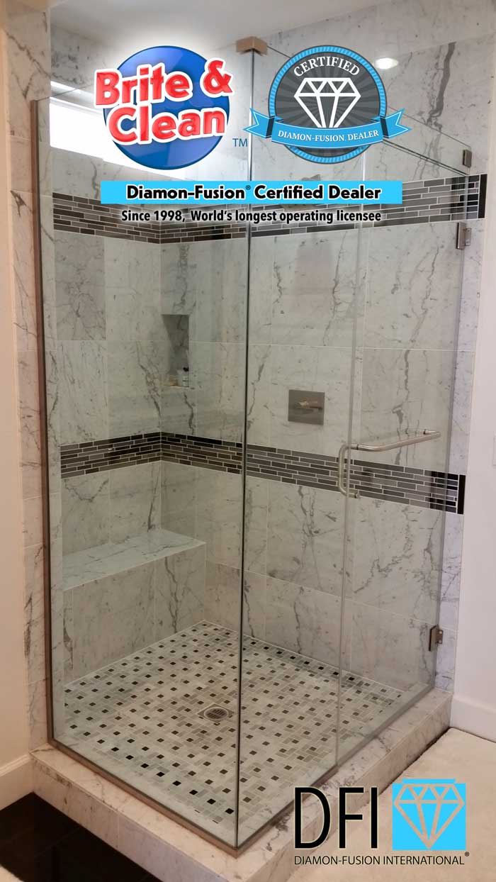 Diamon-Fusion® Coachella Valley shower doors