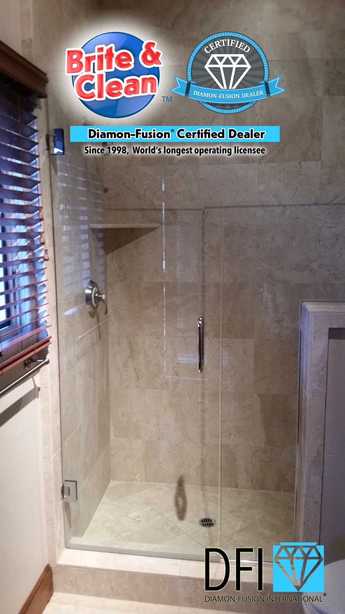 Diamon-Fusion® Coachella Valley shower doors