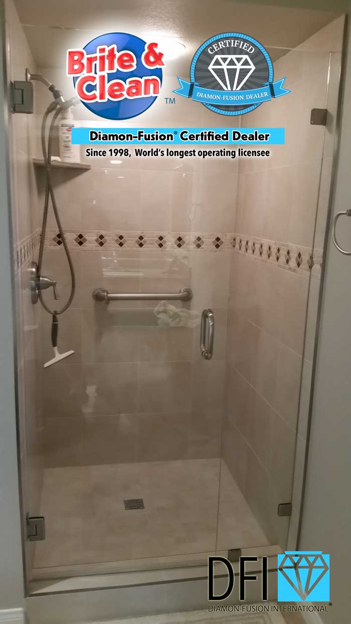 Diamon-Fusion® Coachella Valley shower doors