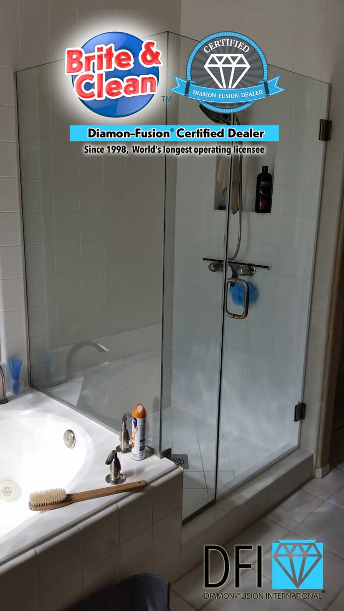 Diamon-Fusion® Coachella Valley shower doors