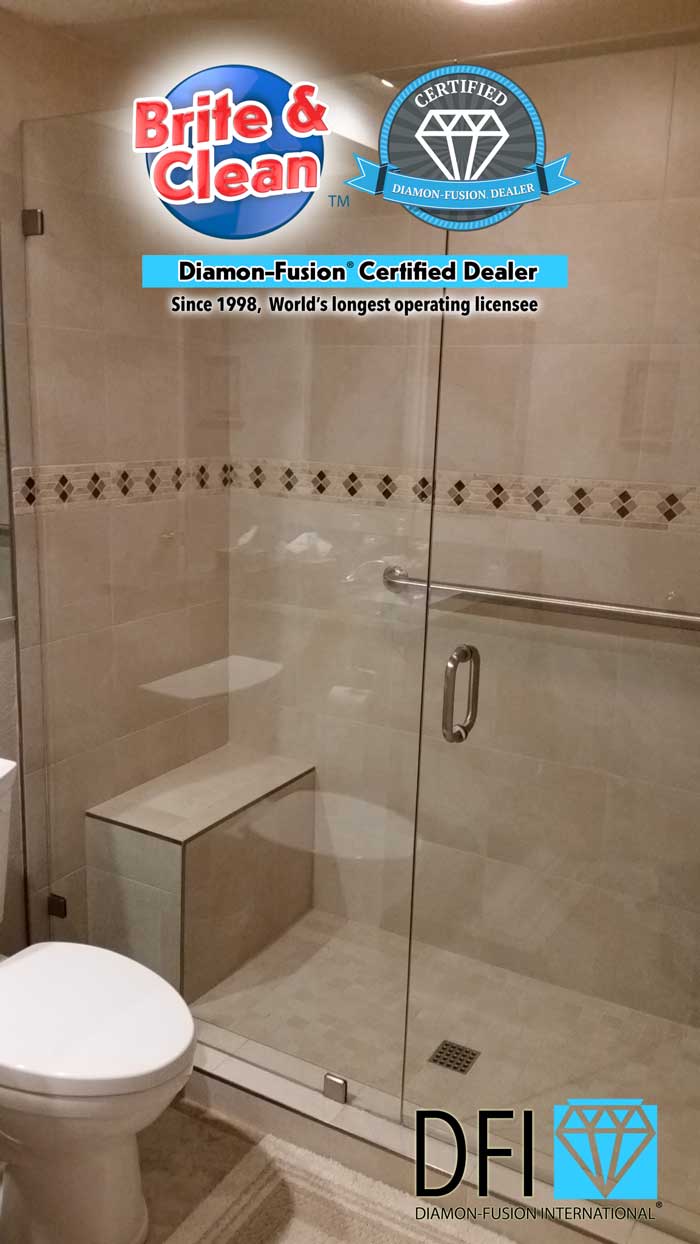 Diamon-Fusion® Coachella Valley shower doors