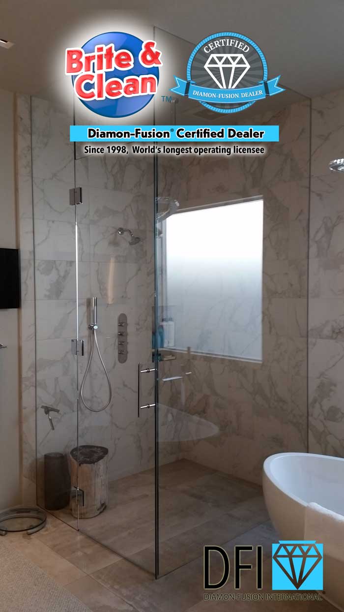 Diamon-Fusion® Coachella Valley shower doors