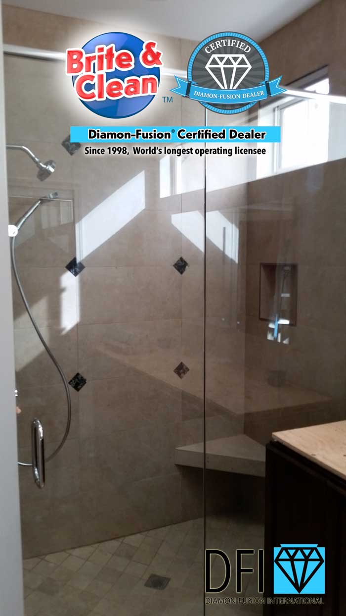 Diamon-Fusion® Coachella Valley shower doors