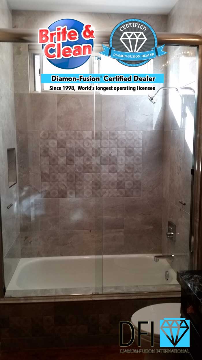 Diamon-Fusion® Coachella Valley shower doors