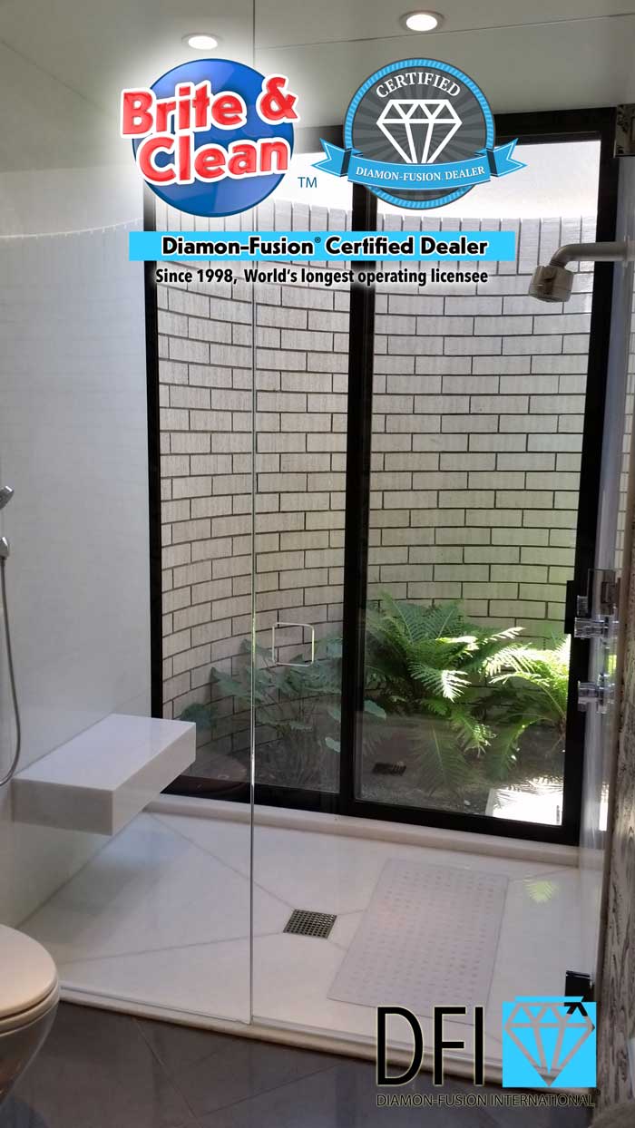 Diamon-Fusion® Coachella Valley shower doors