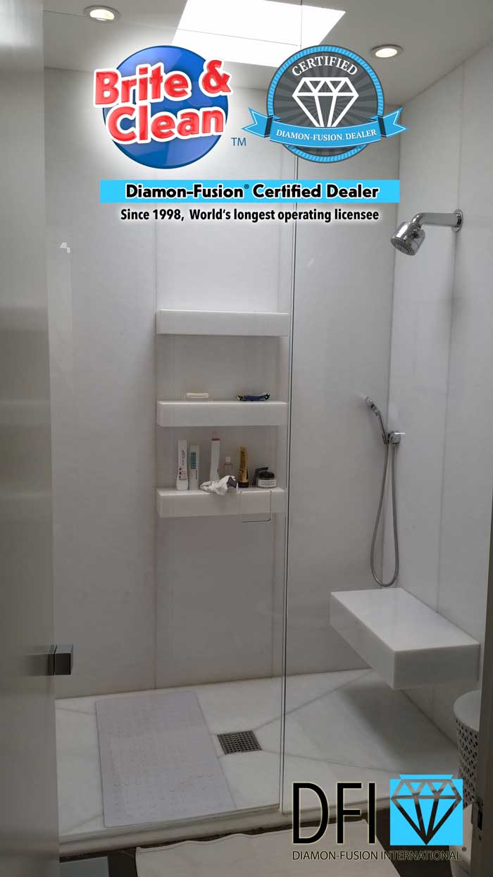 Diamon-Fusion® Coachella Valley shower doors