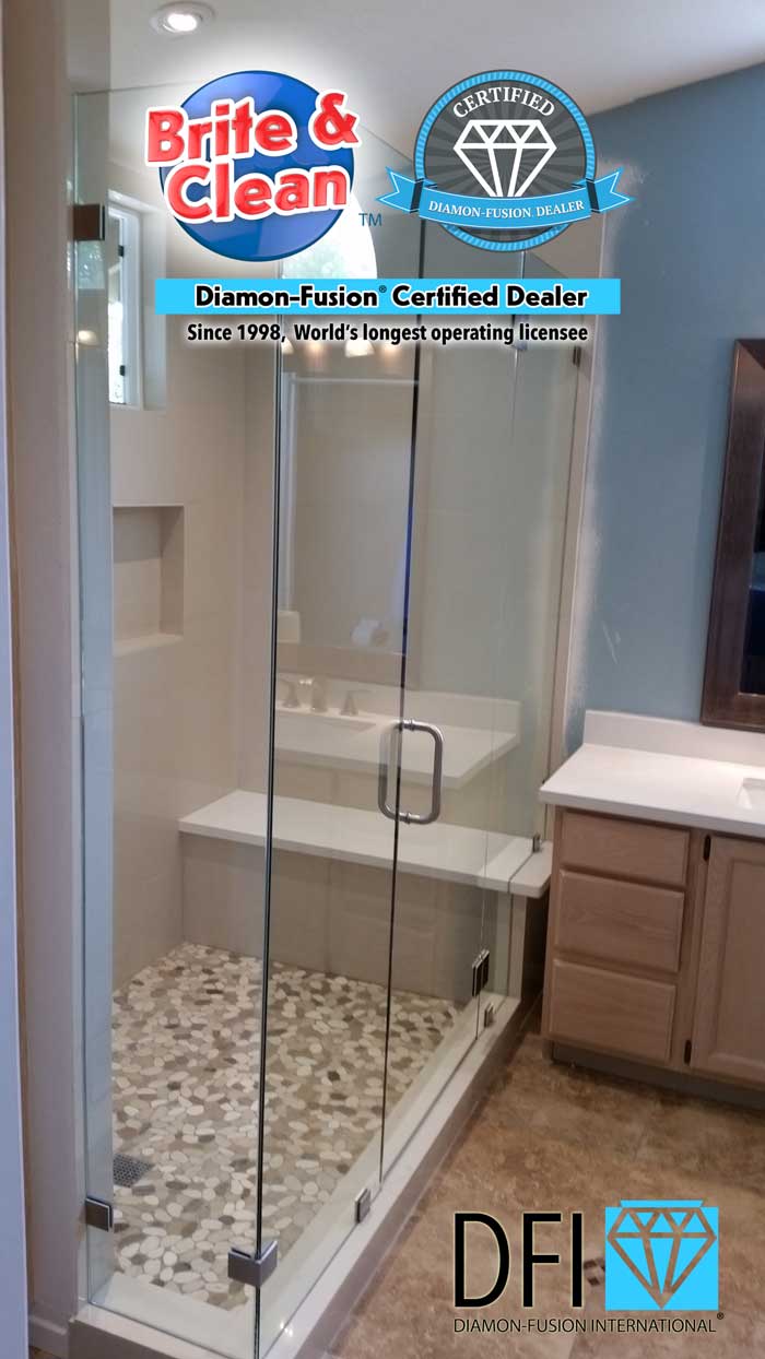 Diamon-Fusion® Coachella Valley shower doors